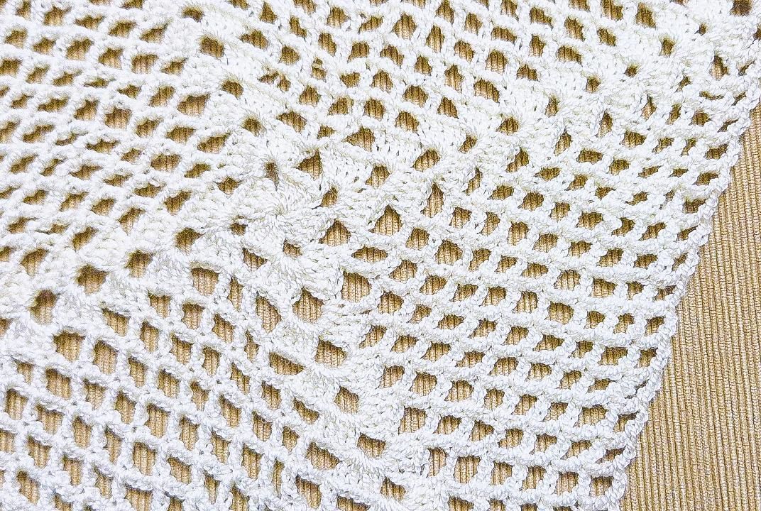 Quick and Easy Crochet Granny Square Doily