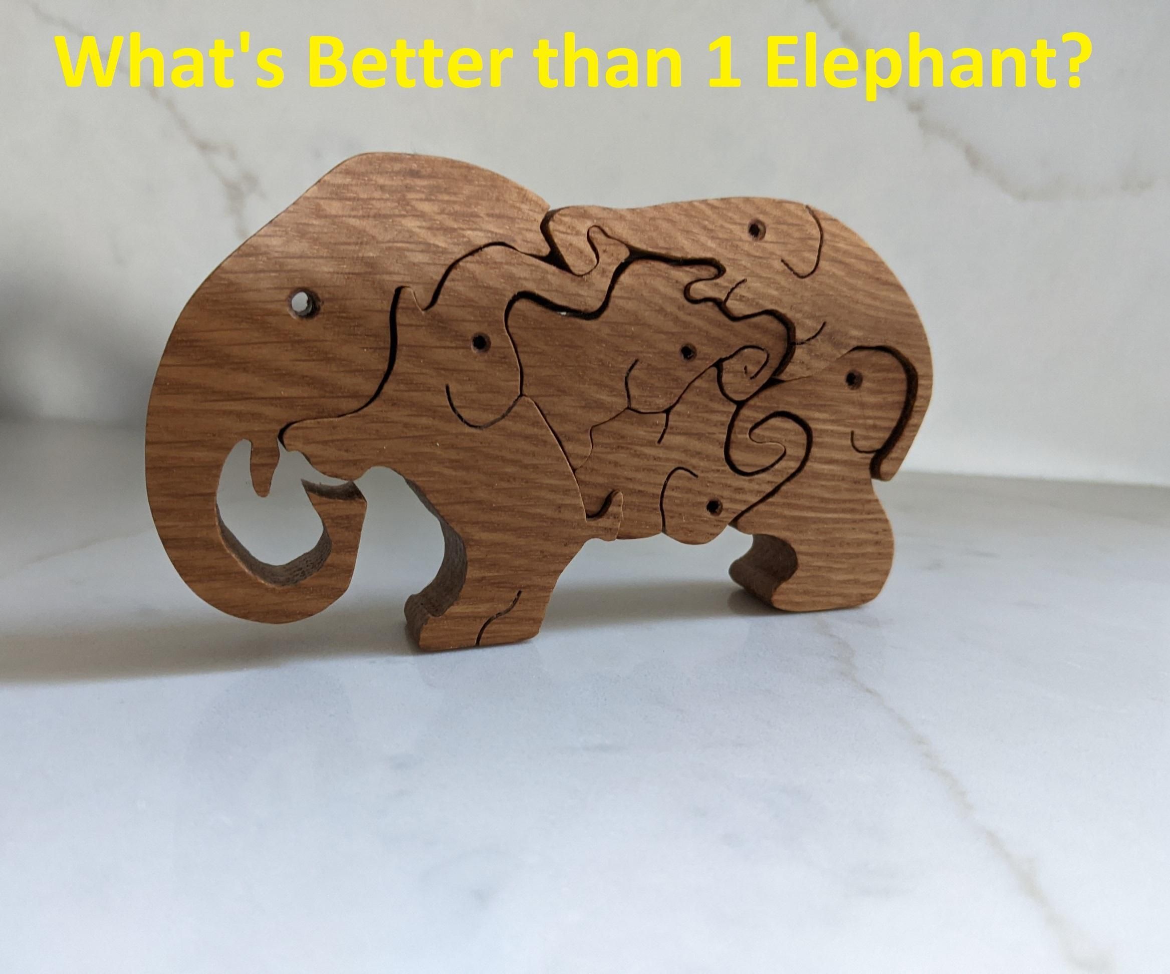 How about 6 of them? A puzzle that is surprisingly challenging for many.