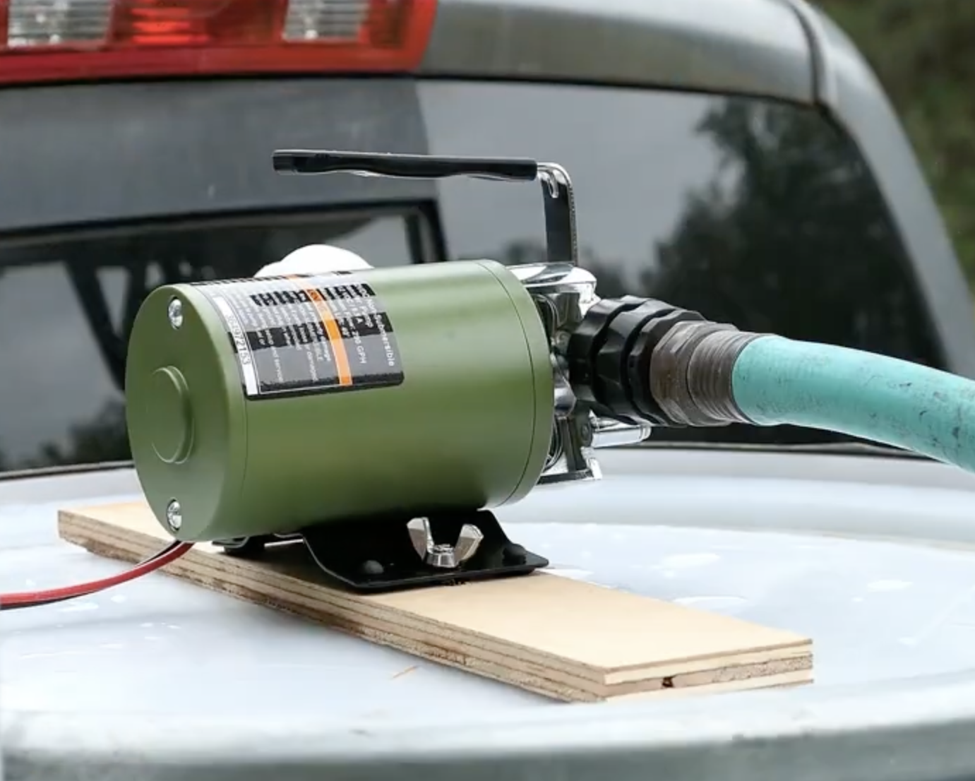 Mobile Fire Suppression and Food Plotting Water System