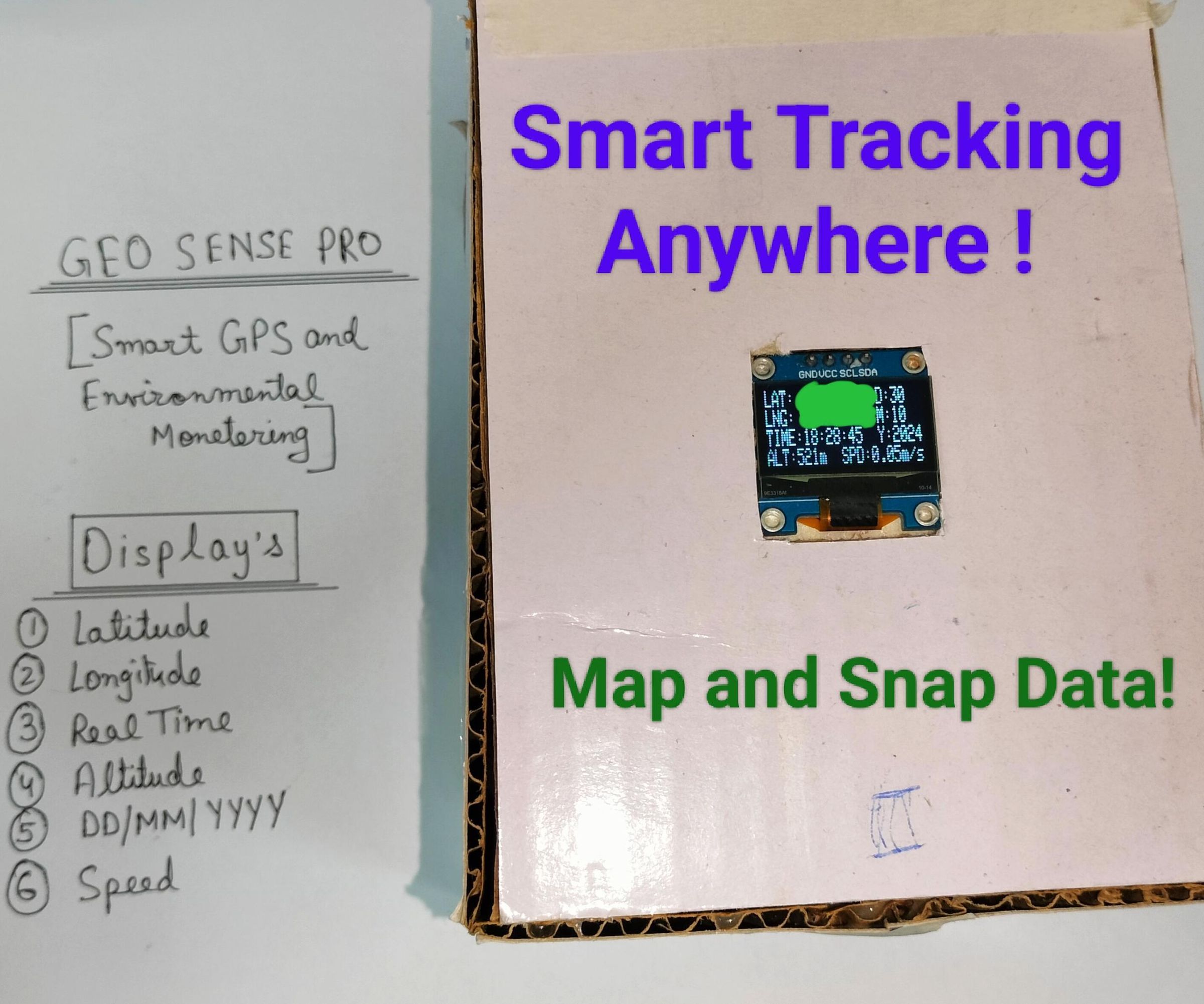 GeoSense Pro : Smart GPS and Environmental Monitoring