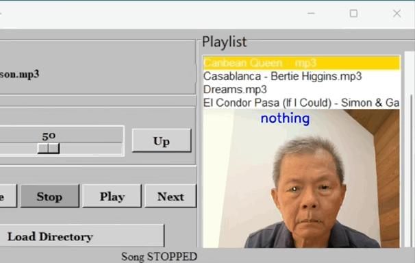 Control Music Player App Using Hand Gesture or Eye Movement