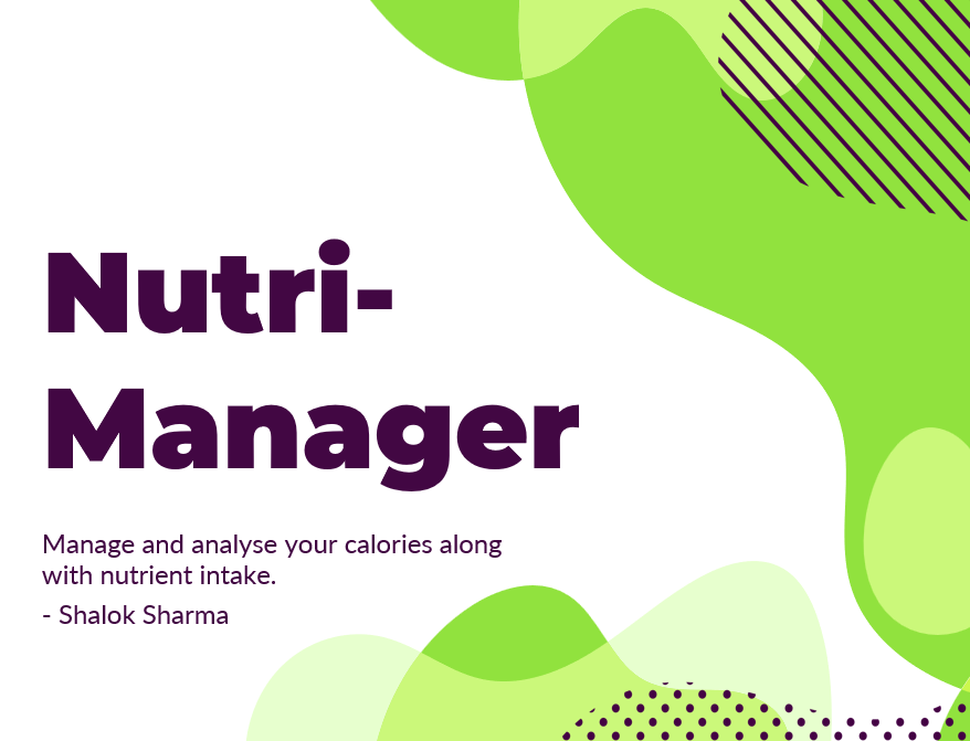 Nutri-Manager: an Embedded System That Can Classify Different Foods to Map Them to Their Respective Nutritional Value