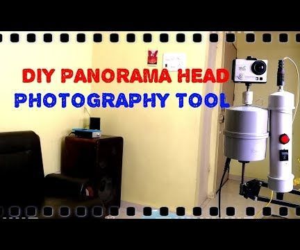 DIY Motorized Panorama Head Photography Tool