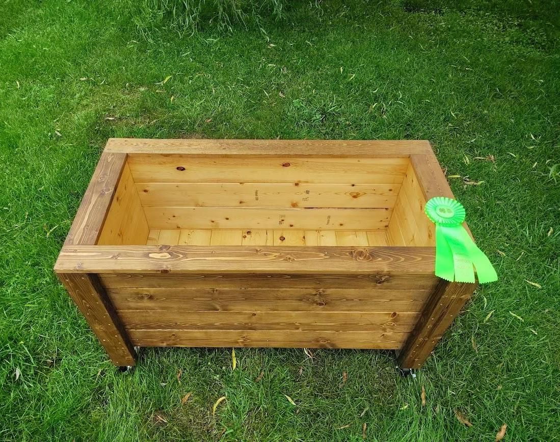 Elevated Garden Planter - Simple, Affordable, and Sturdy