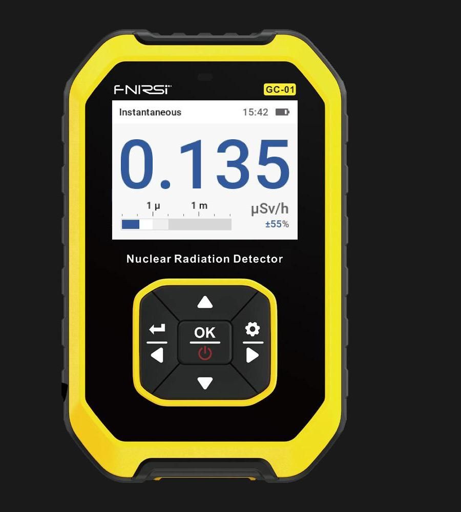 Custom Firmware for the FNIRSI GC-01 Geiger Counter