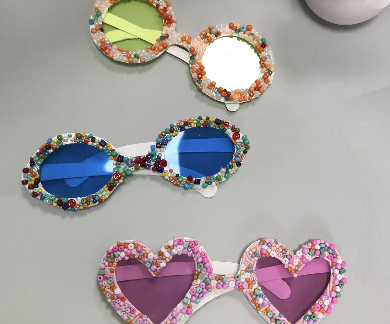 DIY "Dopamine-Style" Summer Sunglasses