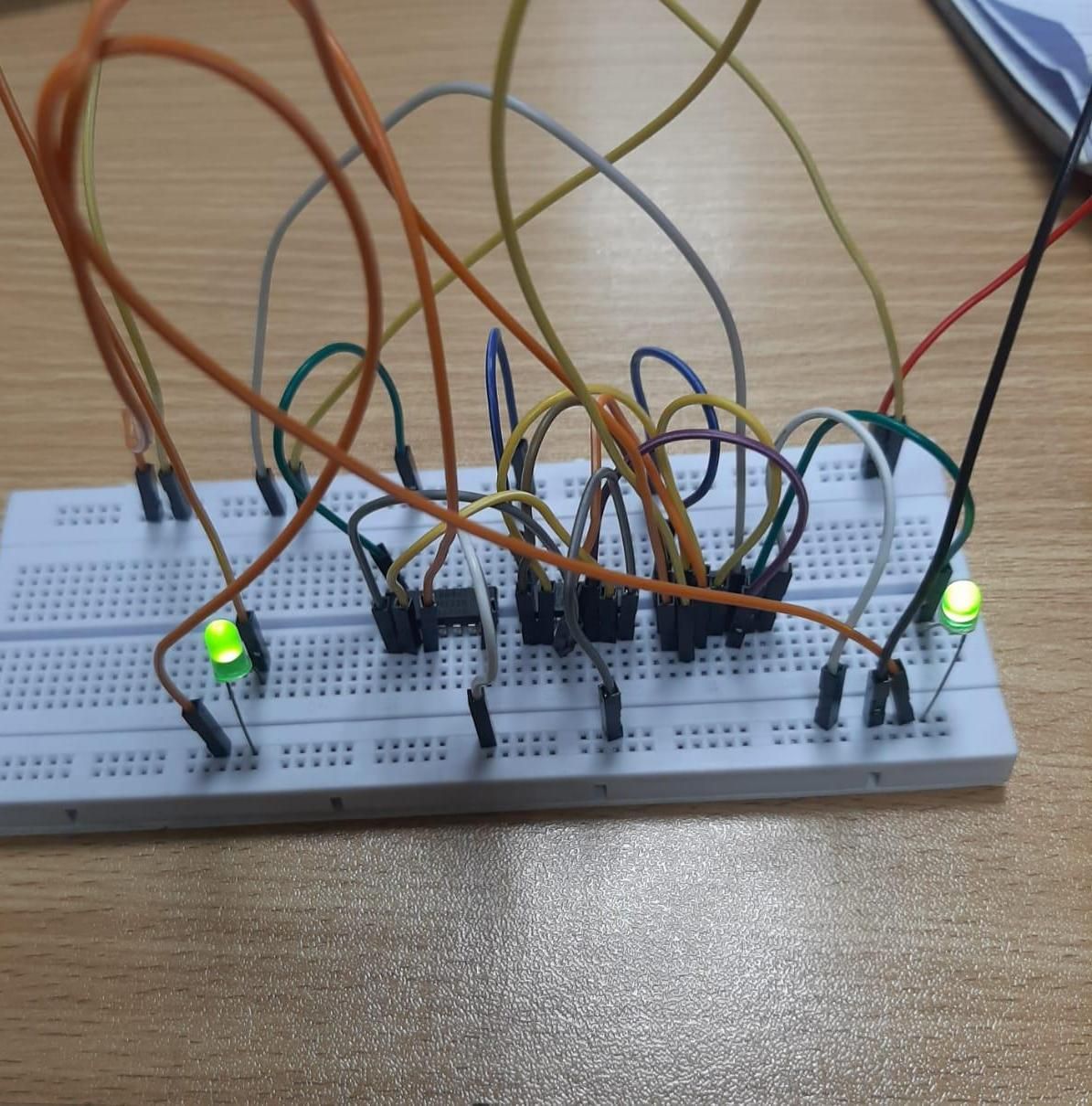 2-bit Full Adder Using Half Adders