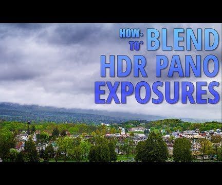 How to Blend an HDR Panorama