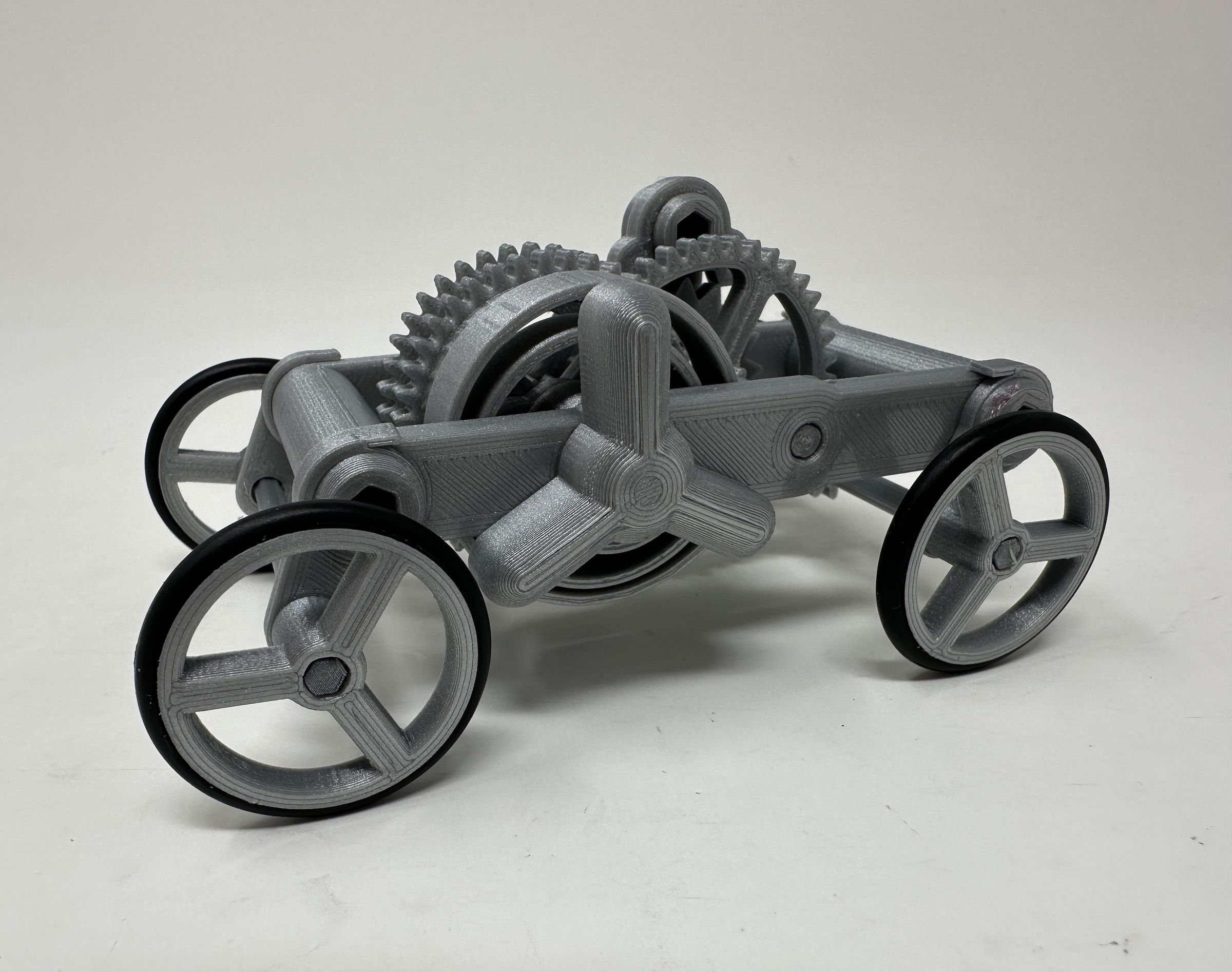 Runaway Escapement Mechanism With Optional Windup Car