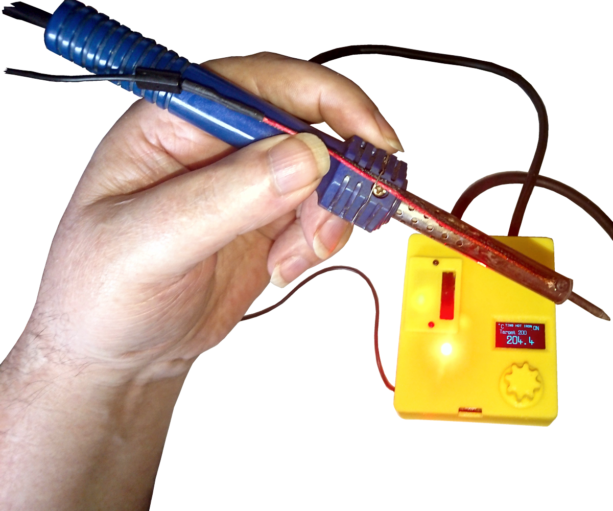 Temperature Controlled Soldering Iron