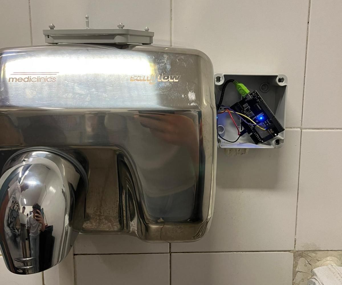CONSUMPTION VALUES OF A HAND DRYER