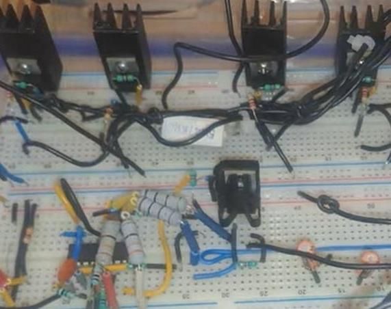 SMPS 110 to 220 AC to 28V DC Using H Bridge Mosfet Configuration in Power Stage