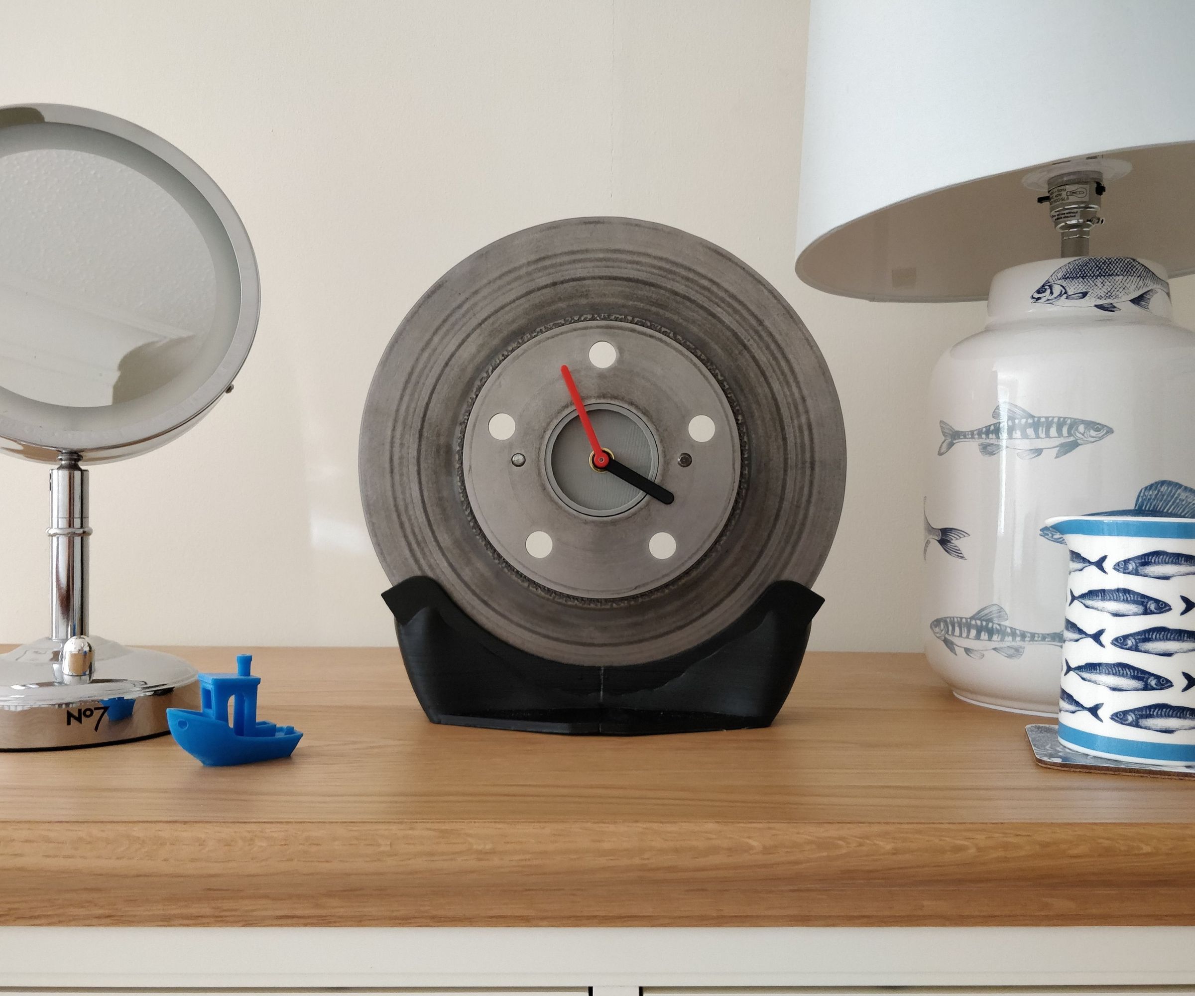 Brake Disc Clock