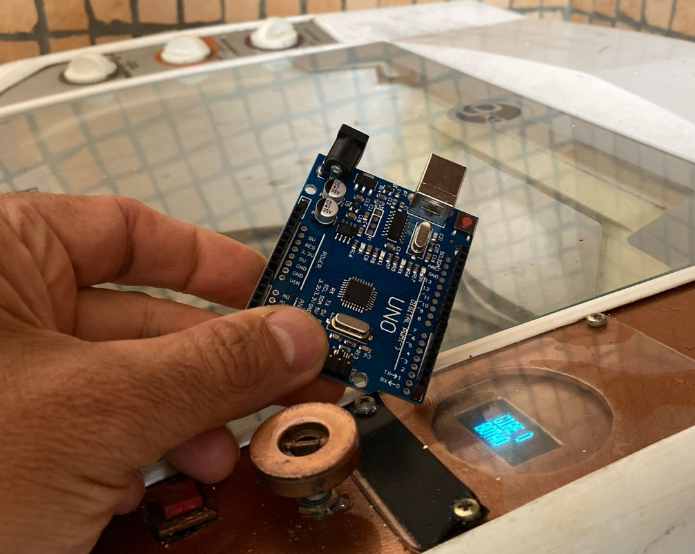 ARDUINO BASED WASHING MACHINE MOTHERBOARD - Controlador De Lava Roupa Com Arduino