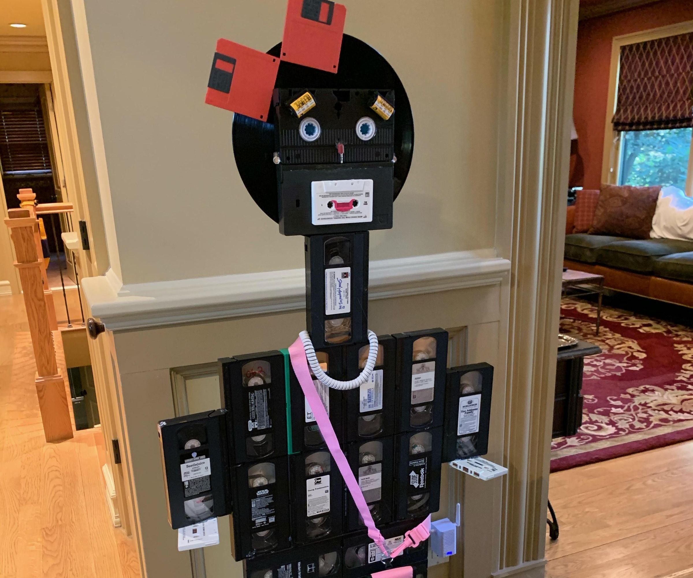 VHS Robot Statue