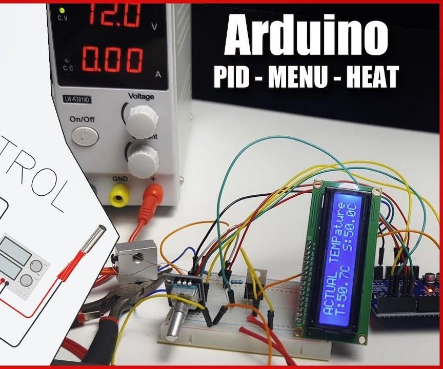Connection of the Heating Block Including PID Control and Menu - ARDUINO !