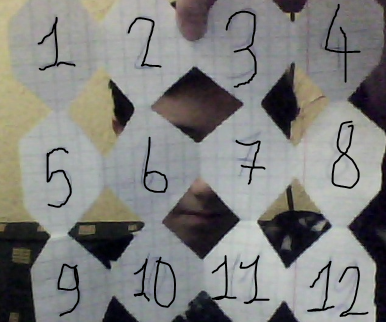 Rhombus Paper Game