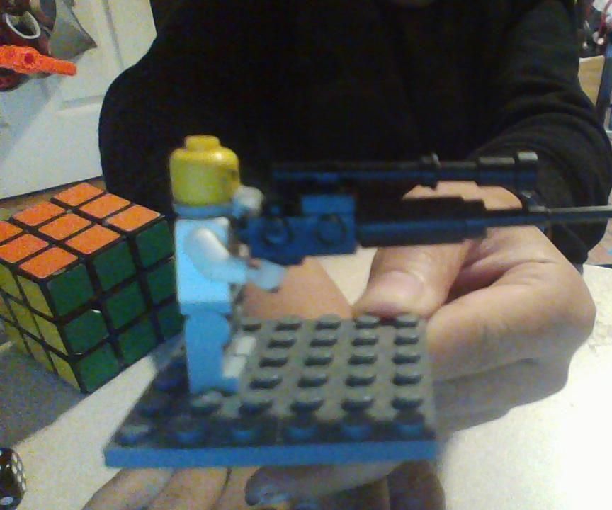 Lego Sniper Rifle for Minifigs