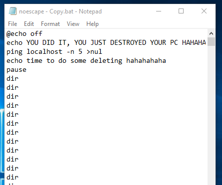 BSOD VIRUS BATCH FILE v.2.0