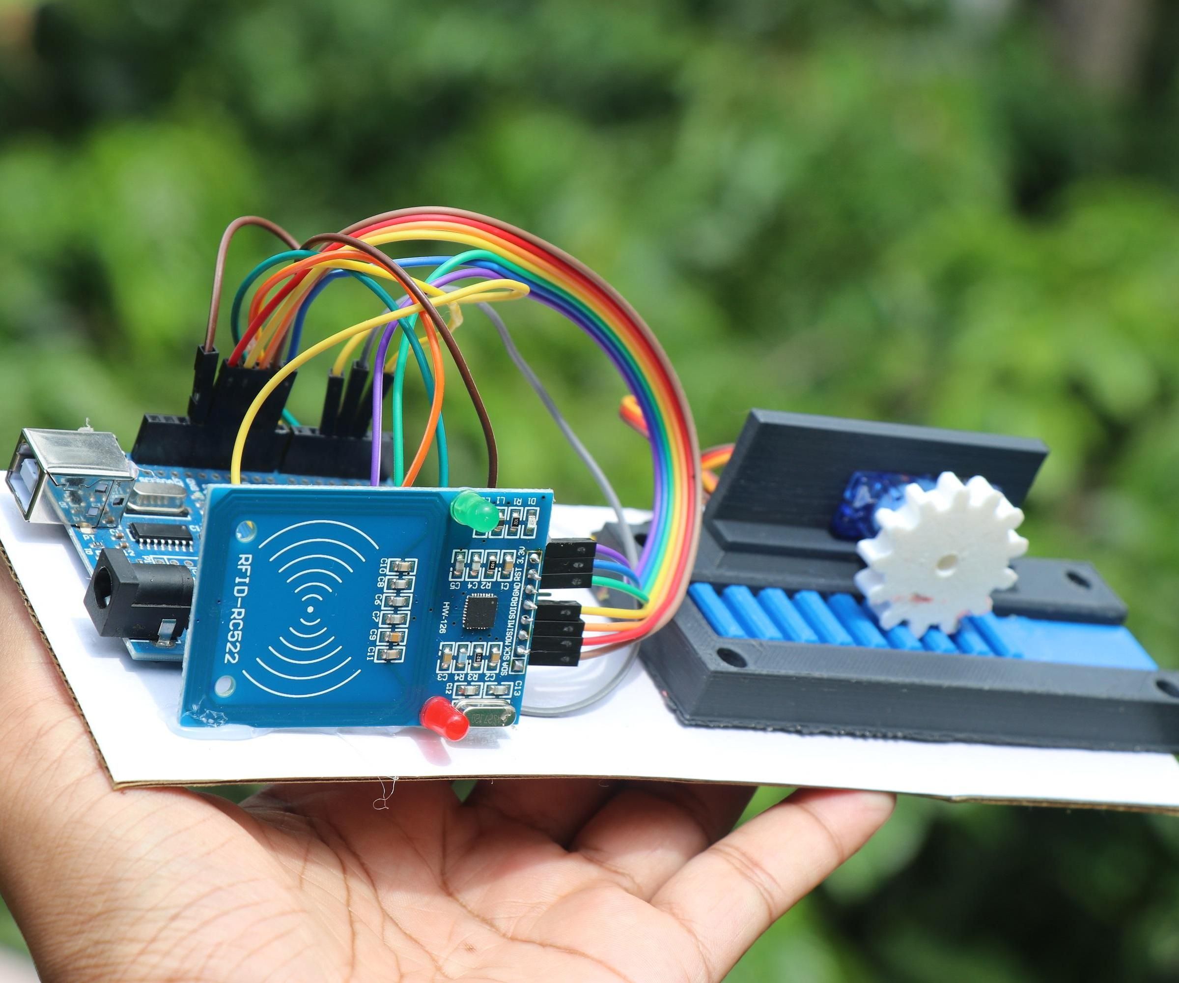How to Make RFID Based Door Lock System Using Arduino in Easy Way