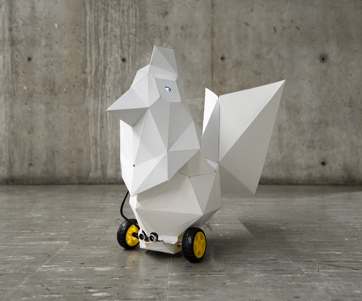Robotic Kukko with thermal vision