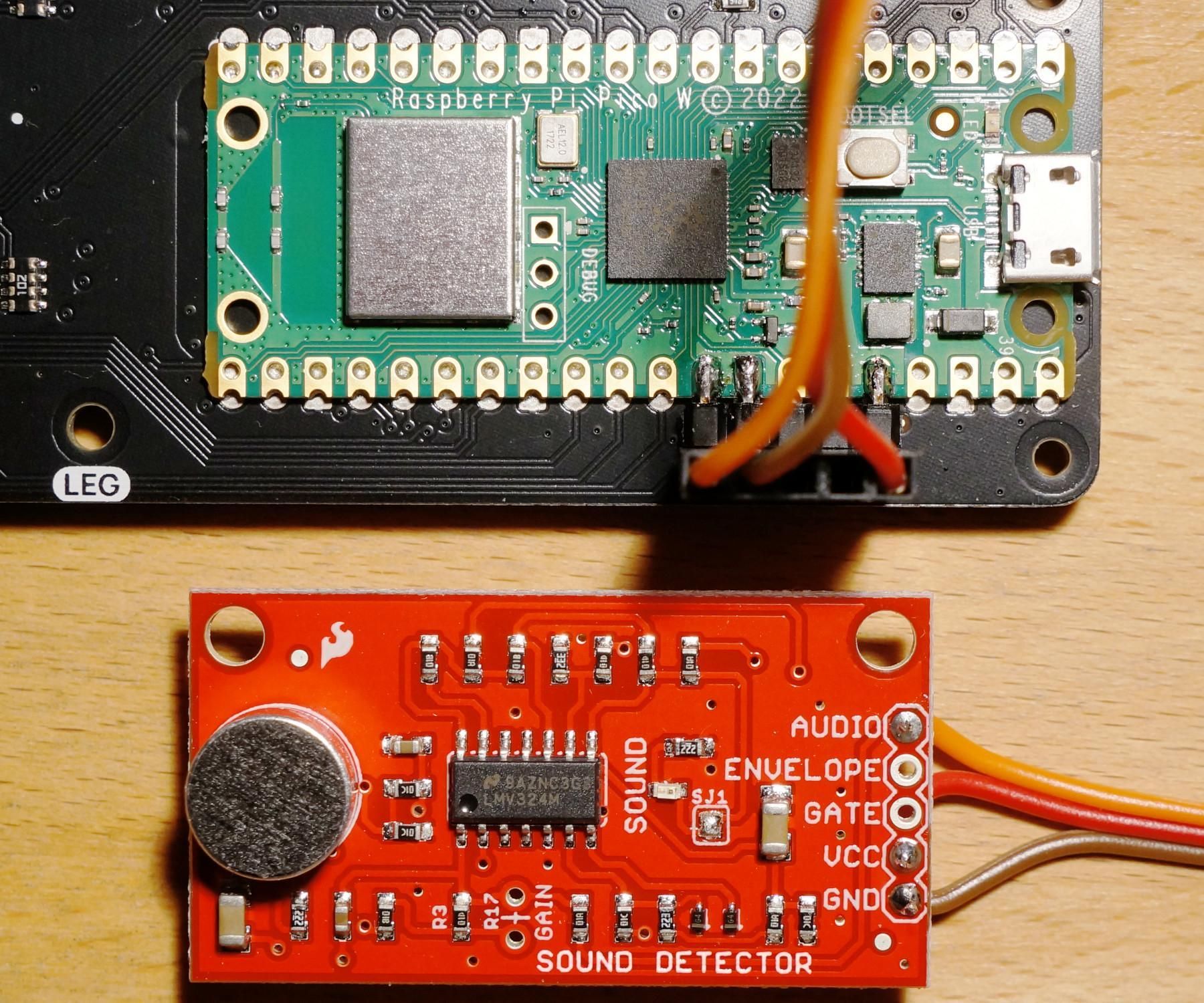 Adding a Microphone to Pi Pico W on Pimoroni Galactic Unicorn