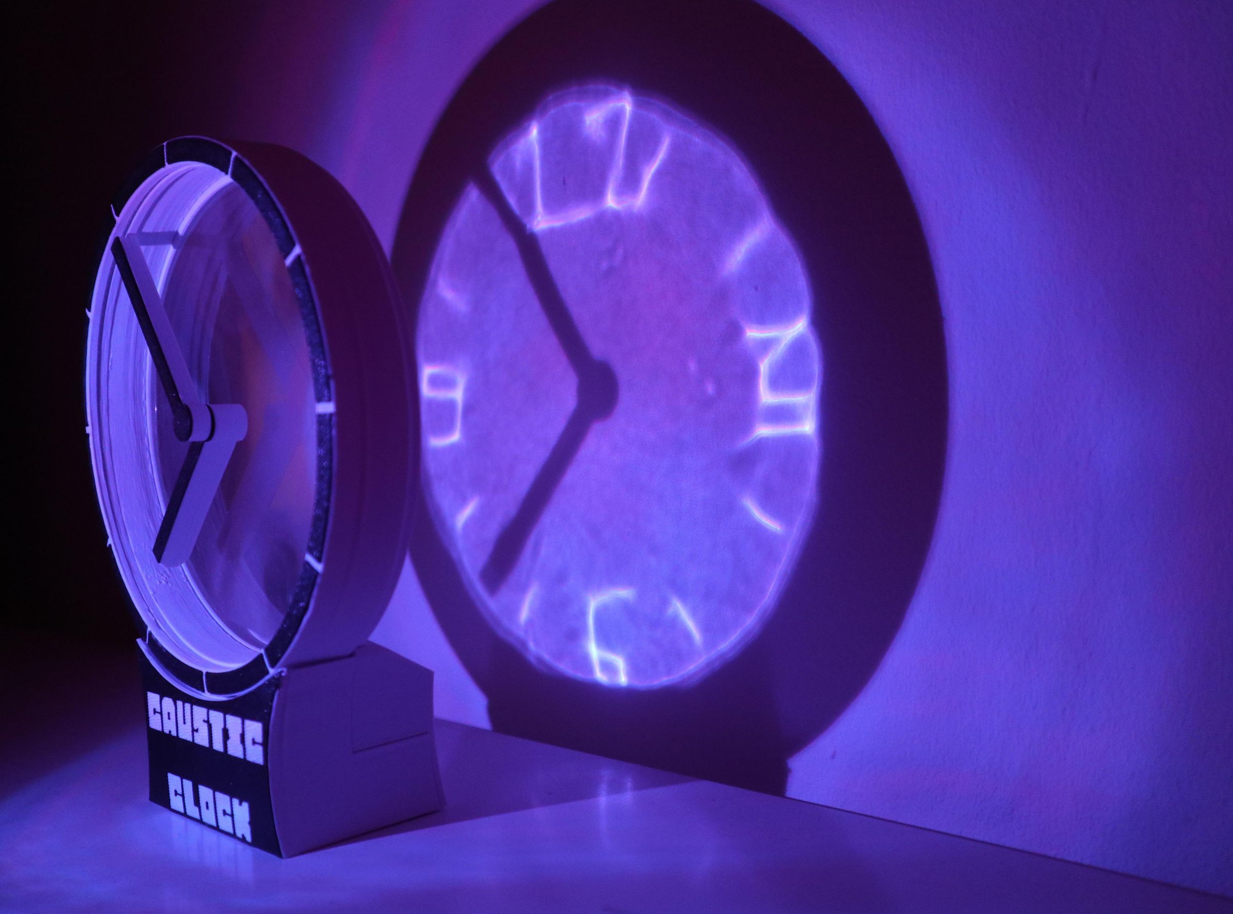 Caustic Clock