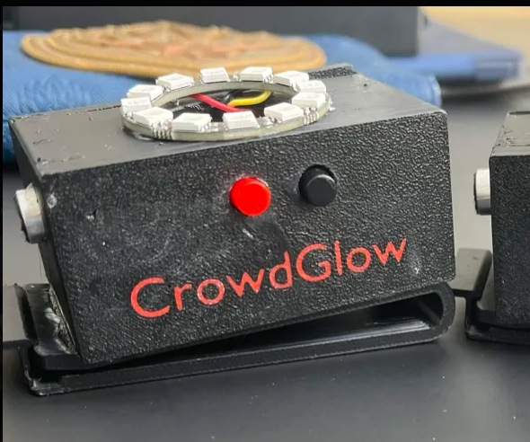CrowdGlow: GPS and Bluetooth Festival Wearable for Finding Friends in Crowds
