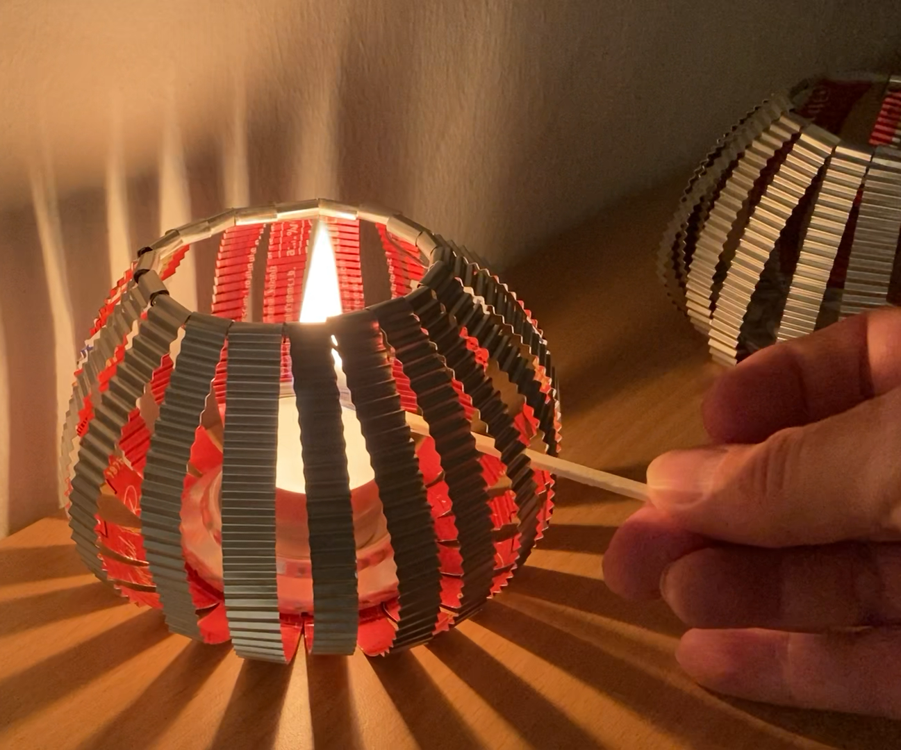 Soda Can Lantern
