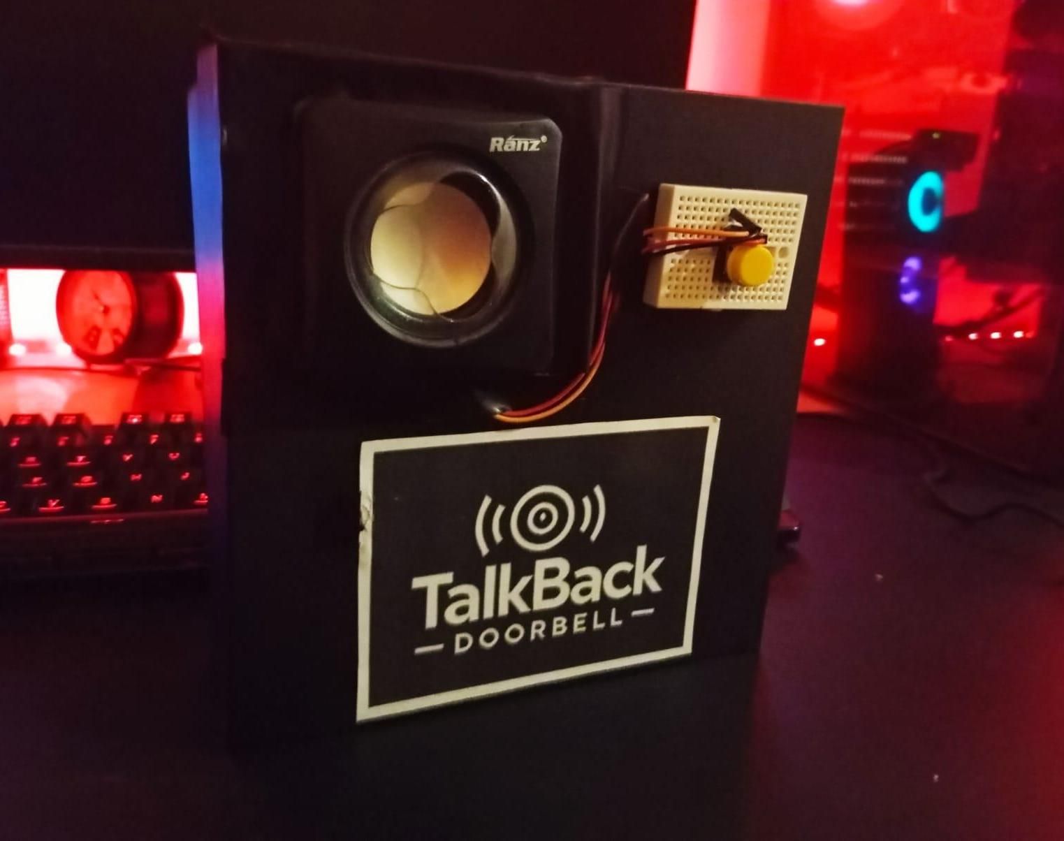 BellBot: Your Talking Doorbell Companion