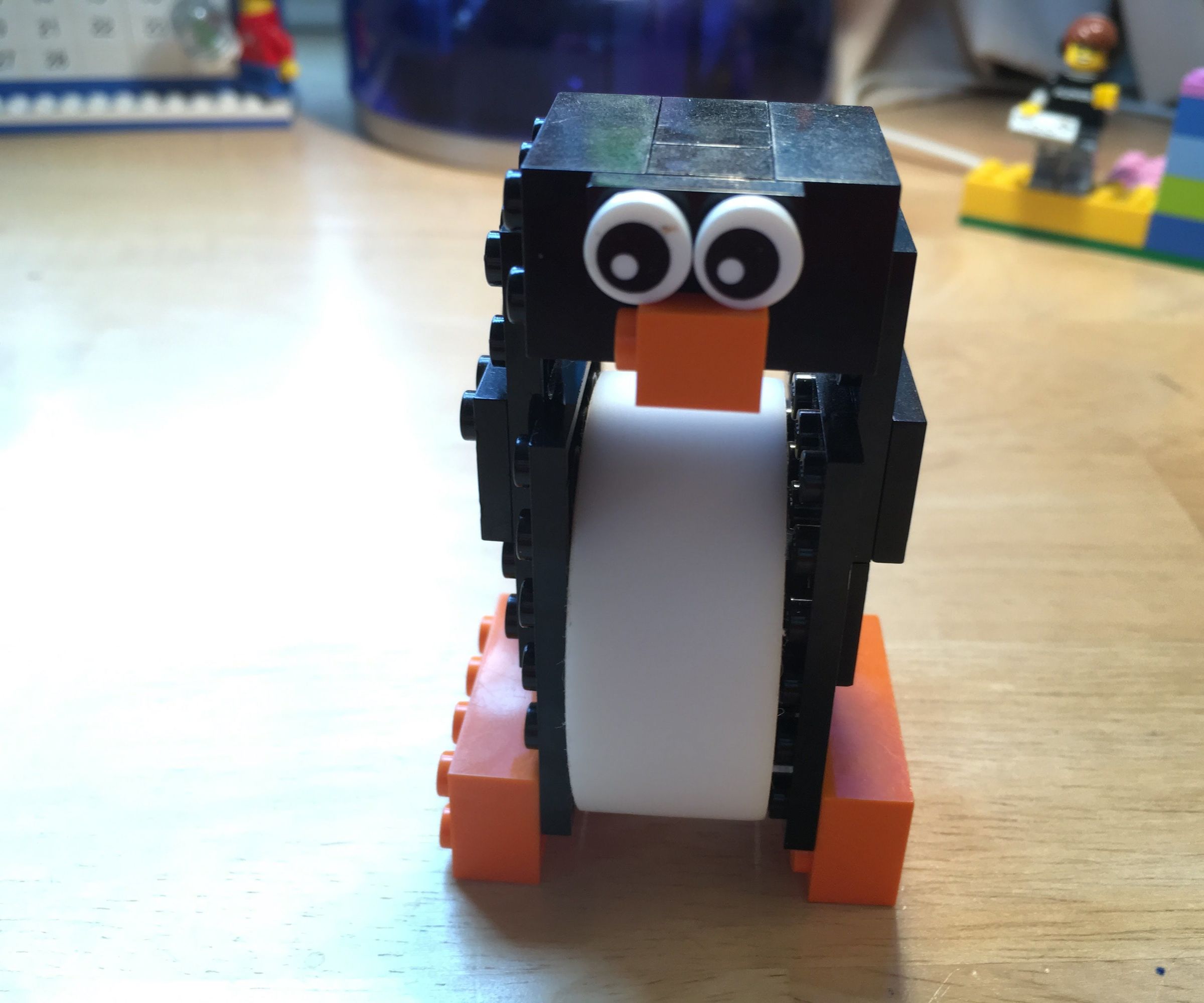 Lego Penguin Tape Dispenser