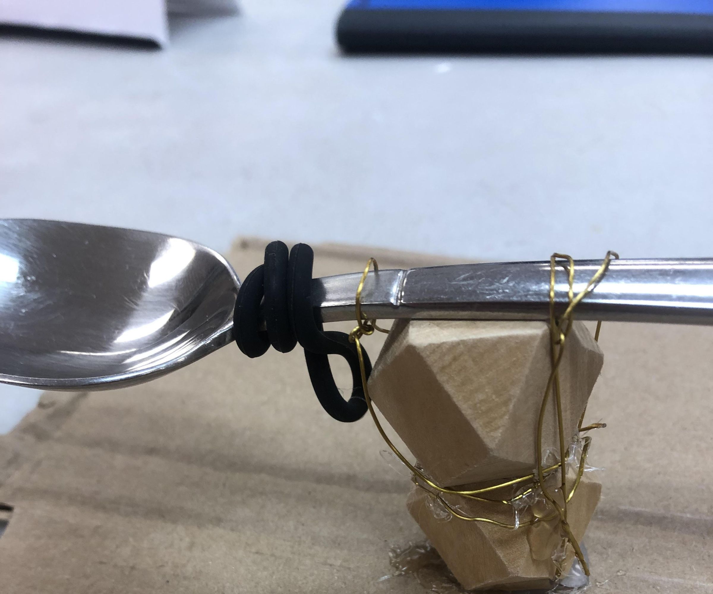 A Catapult That Launches Marshmallows Into Your Drink 