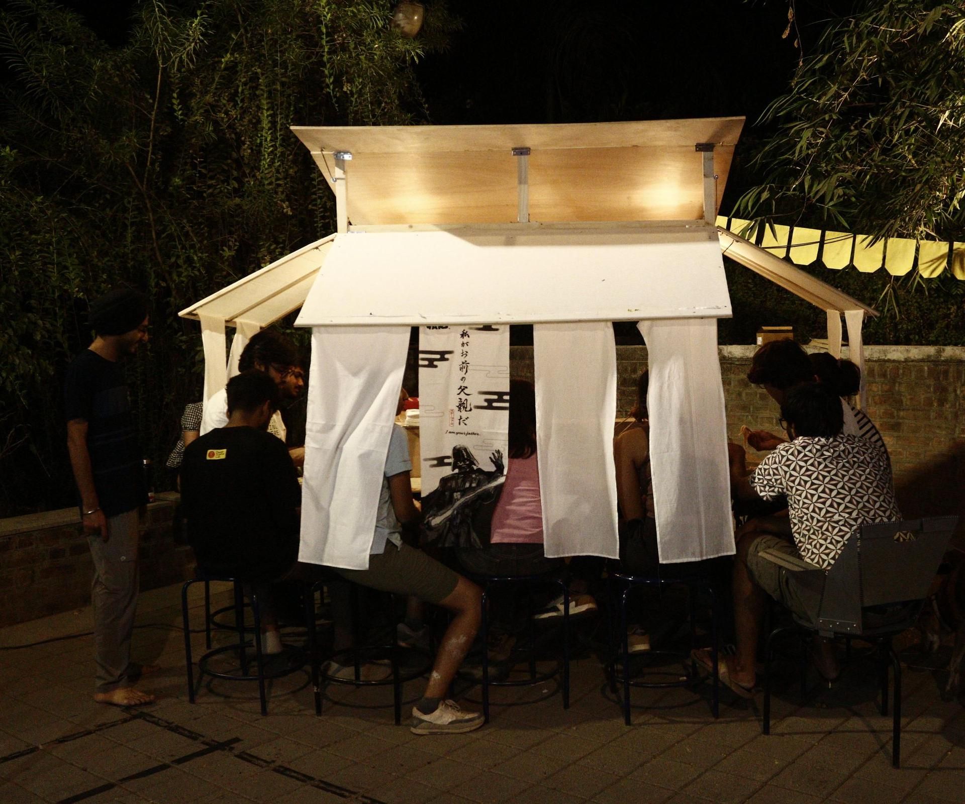 The Burning Cart - a Ramen Stall