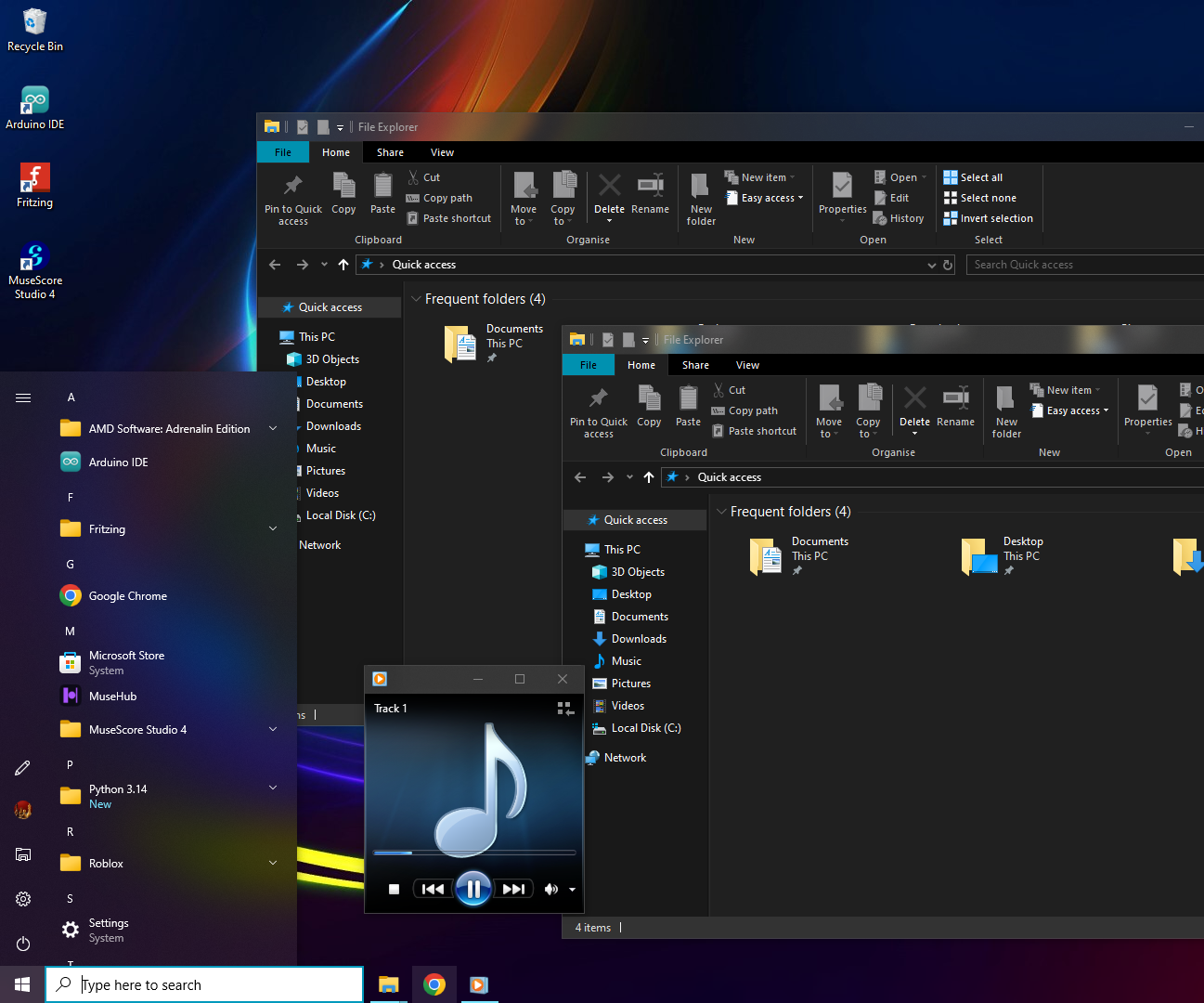 Windows 10 Aero