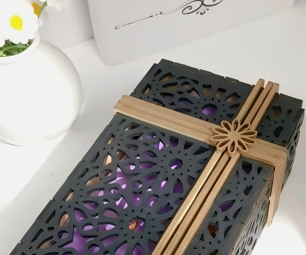 DIY Custom Wooden Gift Box | Laser Cut, Storage