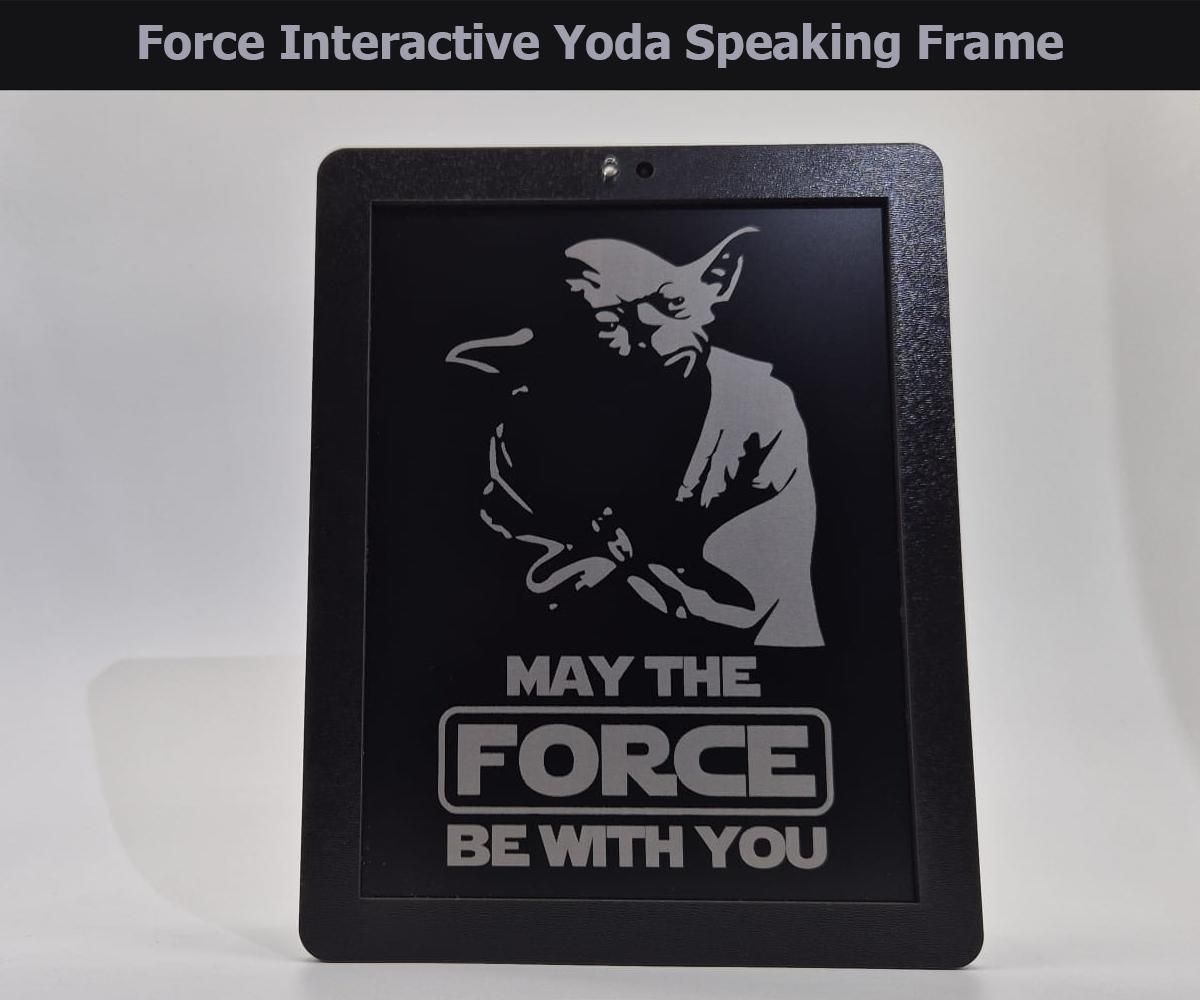 Force Interactive Yoda Speaking Frame