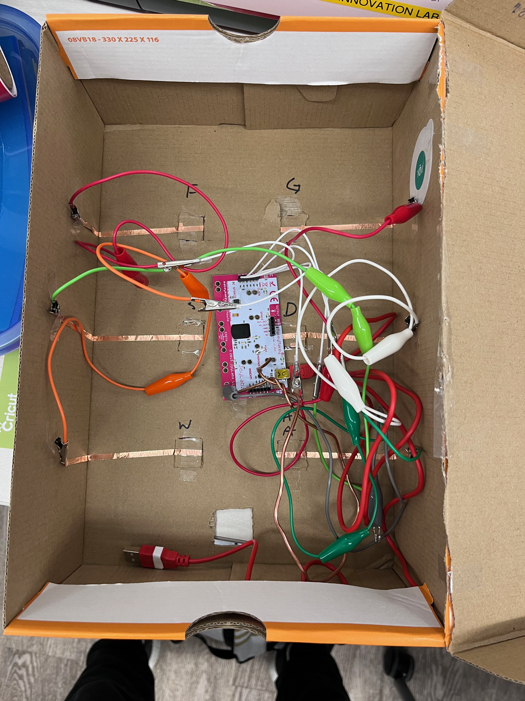 Scratch + Makey Makey Morse Code Translator
