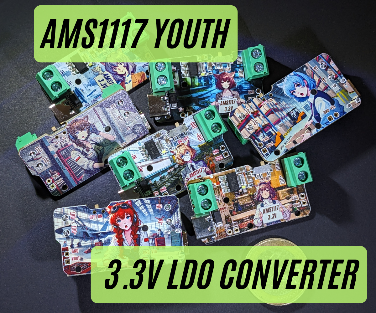 AMS1117 3.3V Youth - Make 3.3V the Way You Want