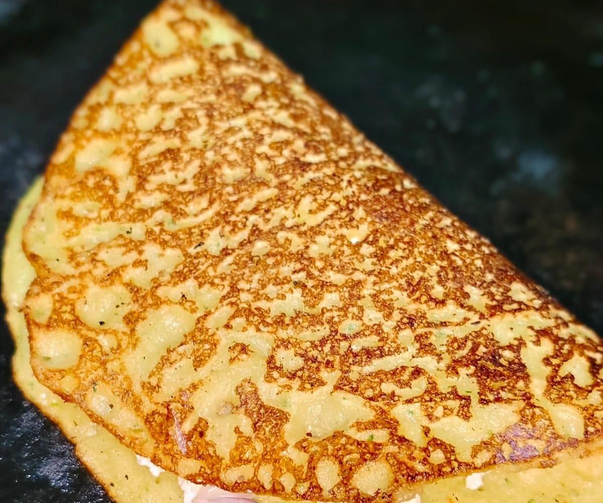 YELLOW SPLIT GRAM PANCAKE.