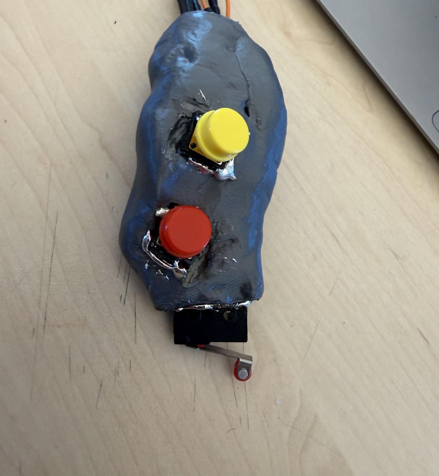 Ergonomic Triple Input Switch
