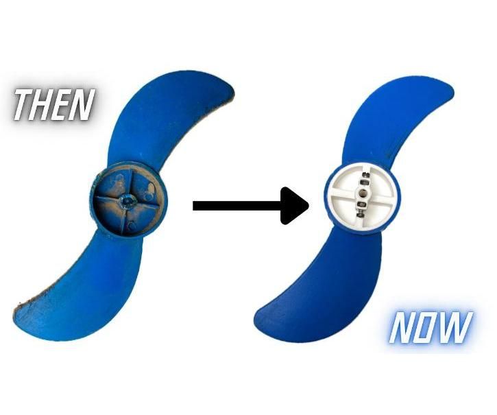 Fixing Fan Blade