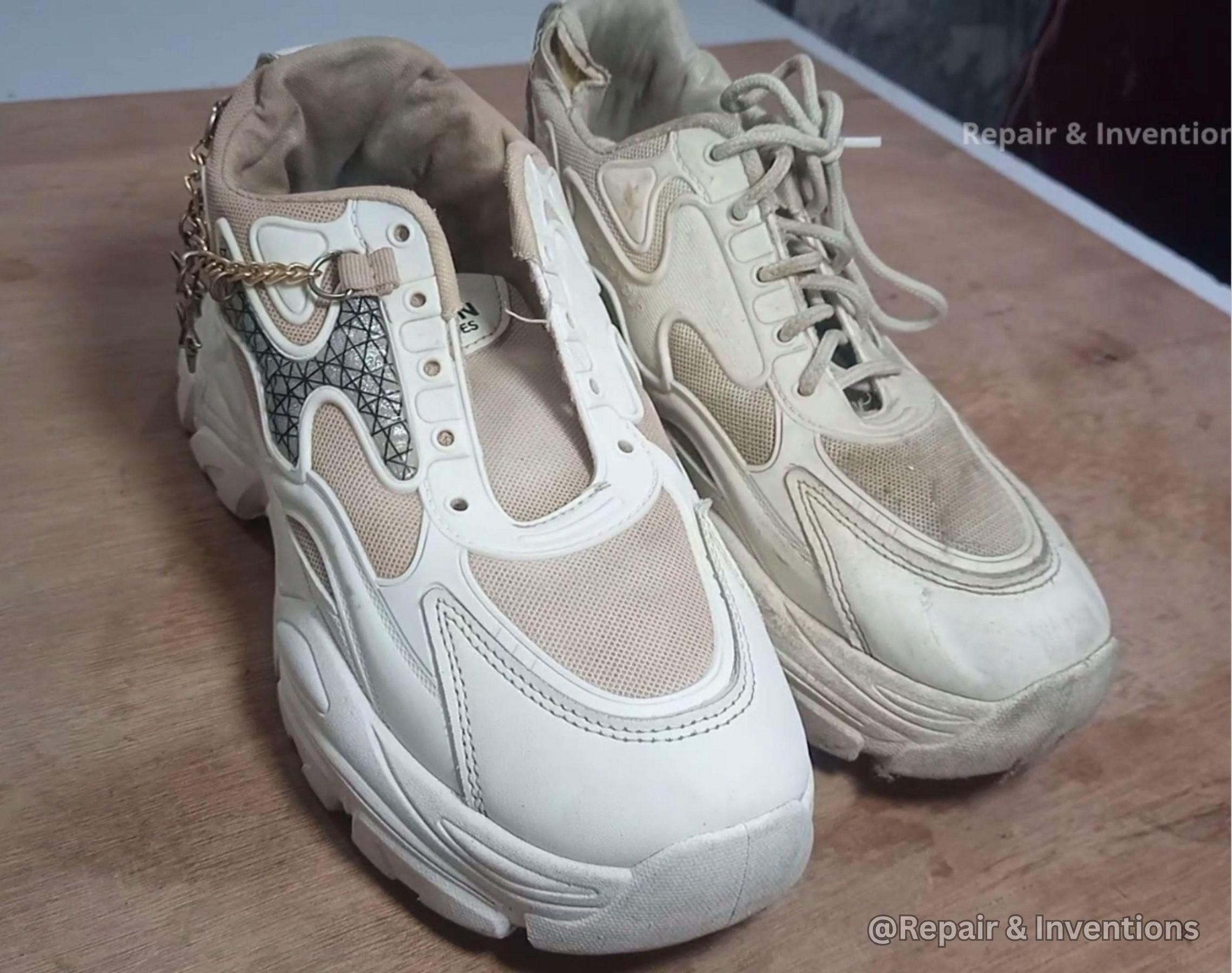 The Best Way to Clean Dirty White Shoes at Home