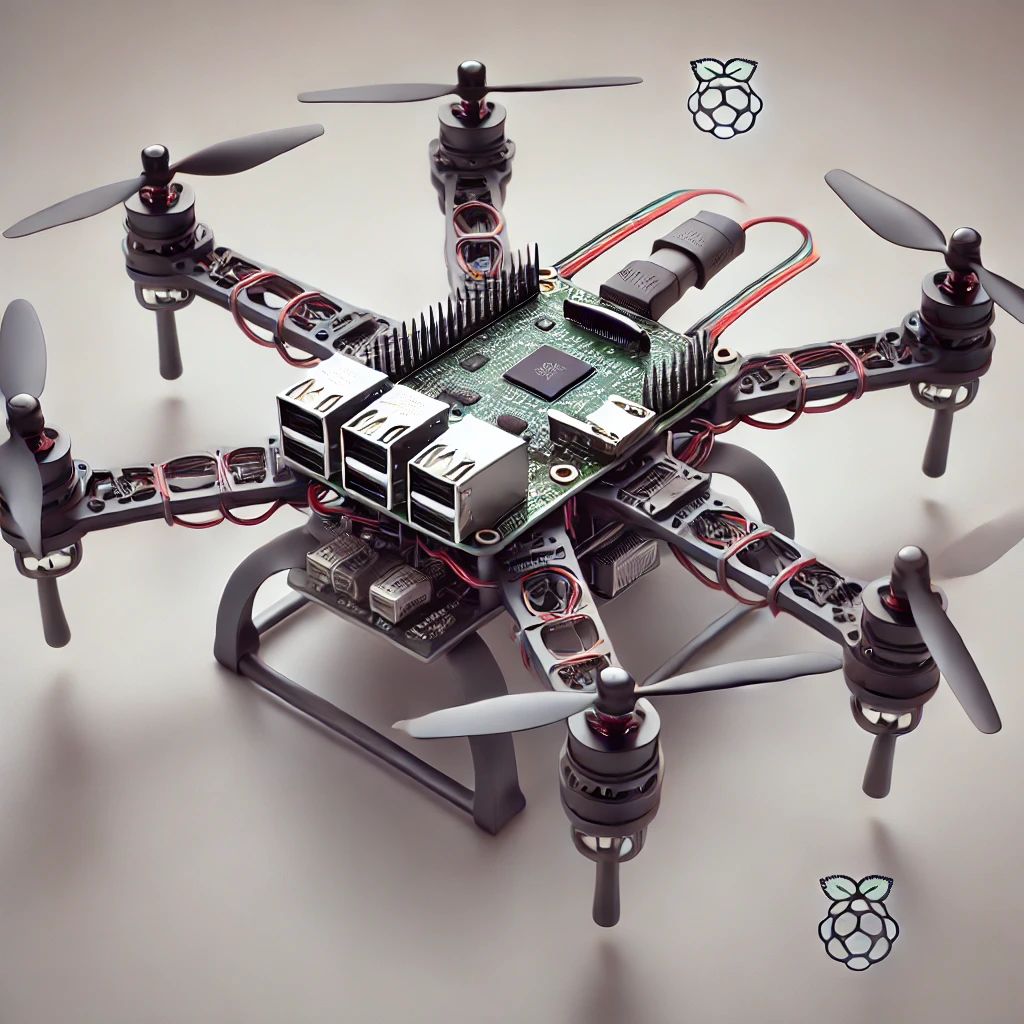 Raspberry Pi Pico W Driven Drone