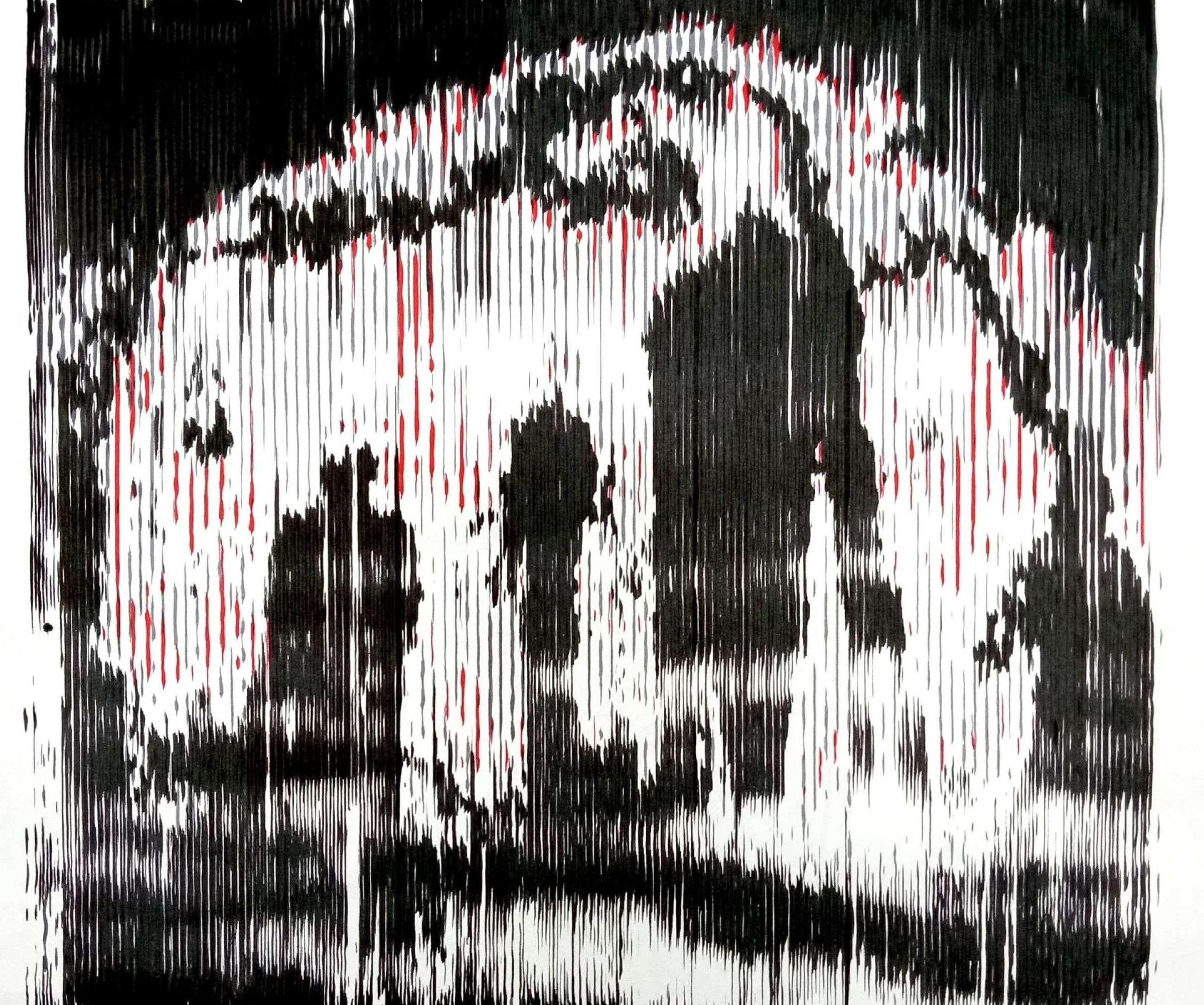 Using Robot to Draw an Image Generated From AI Midjourney