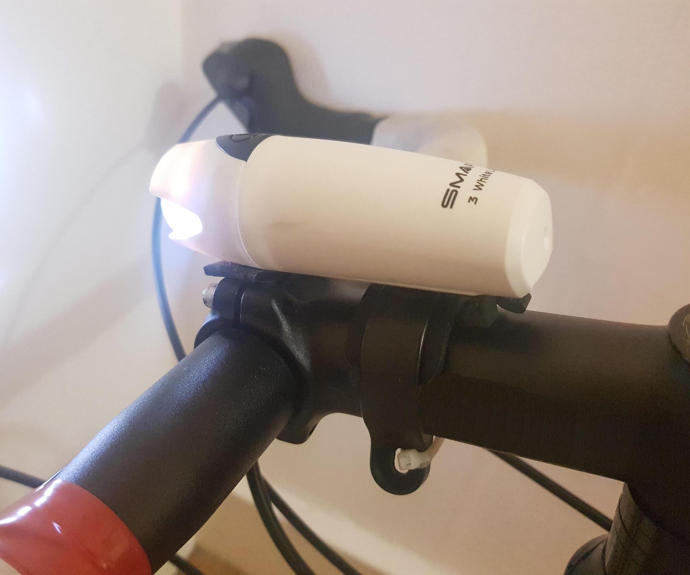 Super Cheap DIY Stem Mount for a Smart Bike Light