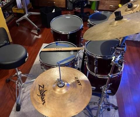 DIY Polish and Install a Used Cymbal for a Drum Set