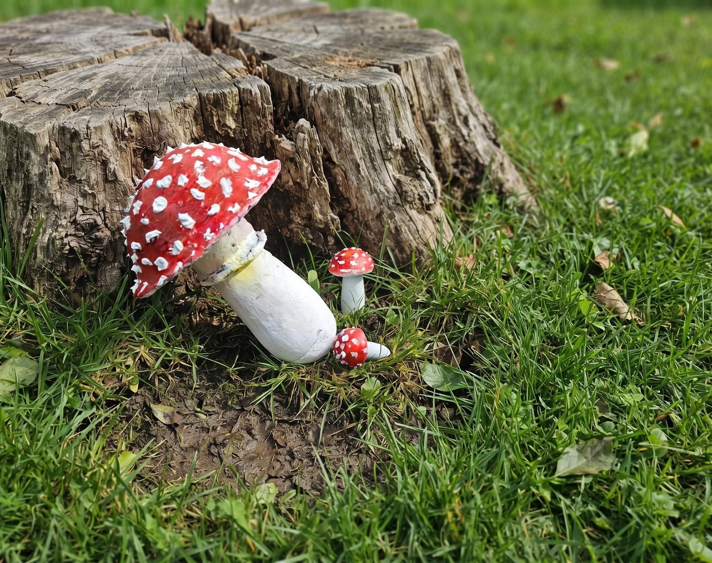 How to Make Realistic Cement Mushrooms for Your Garden/Lawn
