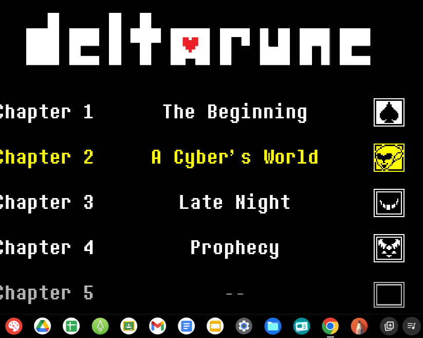 How to Play Deltarune on a School Chromebook