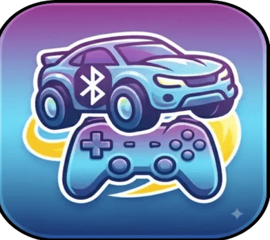 Controlling a ESP32 Bluetooth Car From Bluetooth RC Car Controller by InvexsLabs Android App.