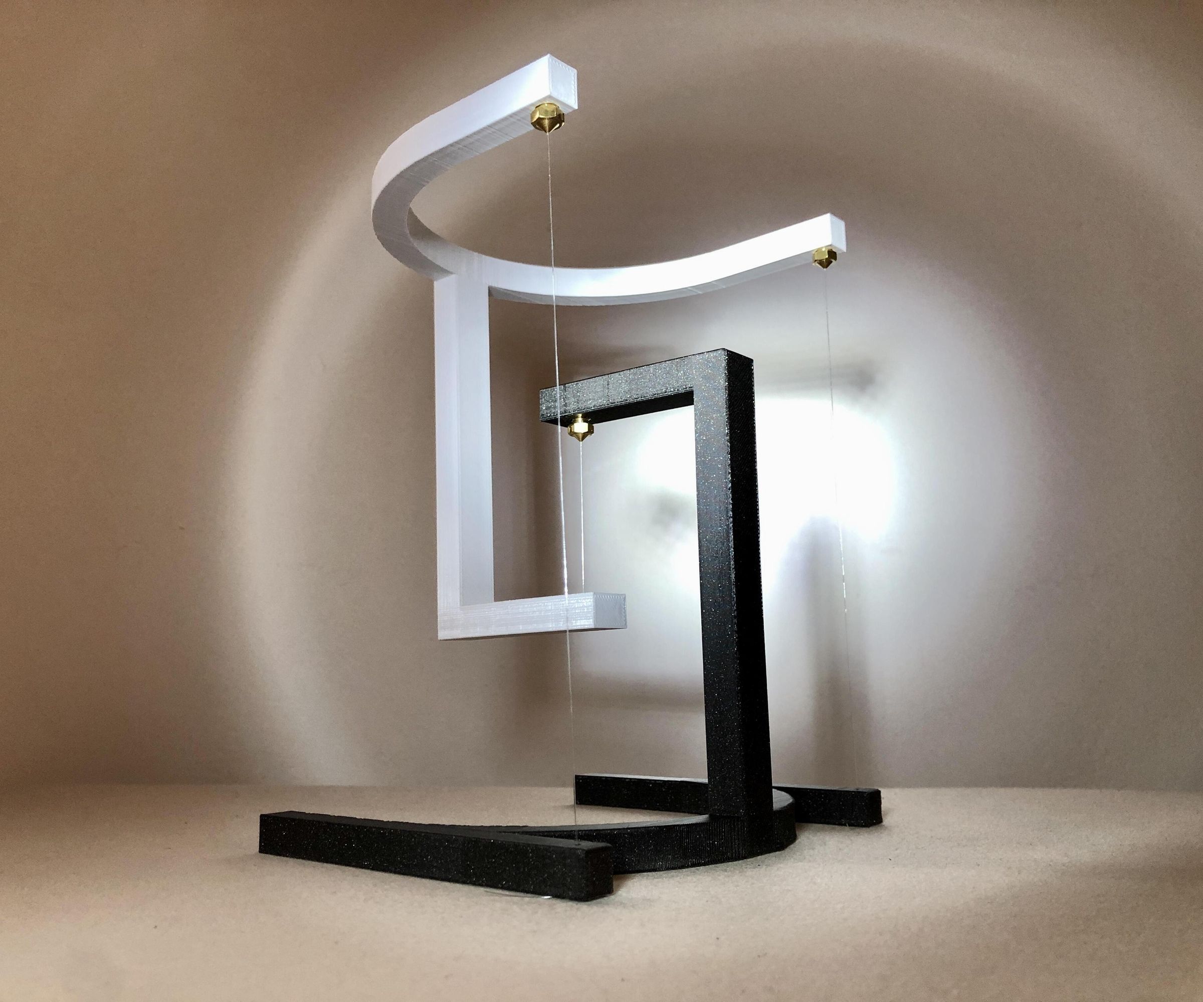 "Hot End" Tensegrity - 3D Printed